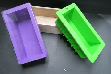 厚矽膠土司模／木盒矽膠土司模(附PVC蓋)